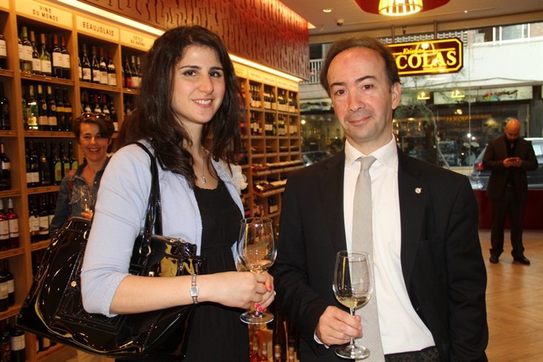 Domaine Wardy Wine Tasting at Etienne Nicolas Boutique